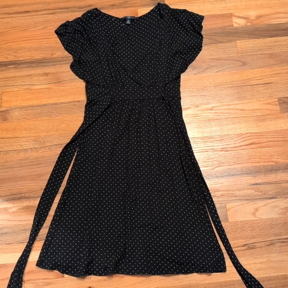 Gap Black Polka Dot Dress - Picture 1 of 4